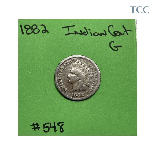 1882 Indian Head Cent Good (G)