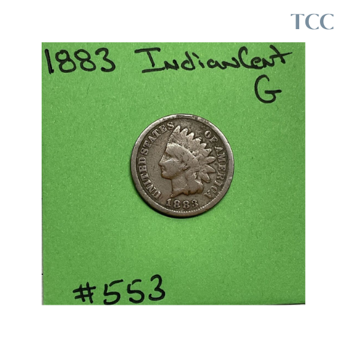 1883 Indian Head Cent Good (G)