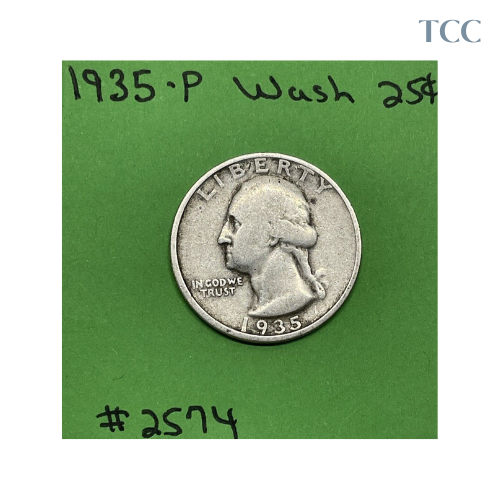 1935 P Washington Quarter Silver