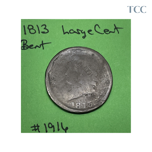 1813 Classic Head Large Cent Tough Key Date
