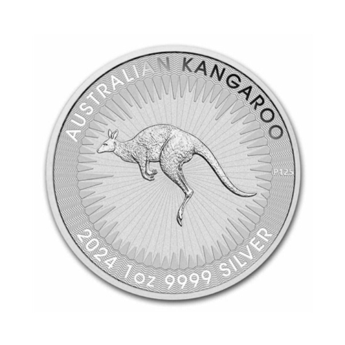 2024 P $1 Australia 🇦🇺 1oz Silver Kangaroo BU