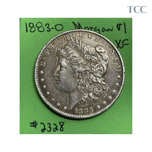 1883-O Morgan Silver Dollar $1 XF Extra Fine 90% Silver