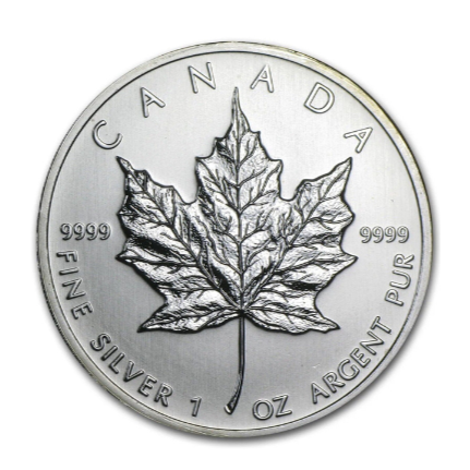 2010 Canada 🇨🇦 1 oz .9999 Silver Maple Leaf BU