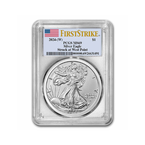 2024-(W) American Silver Eagle MS-69 PCGS (FirstStrike®) WestPoint