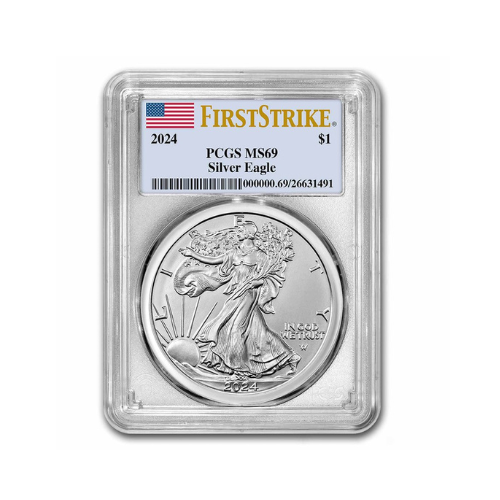 2024 American Silver Eagle MS-69 PCGS (FirstStrike®)