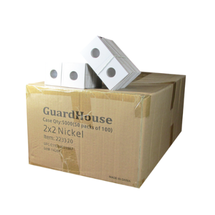Guardhouse 2x2 Nickel Flip/Holder 100ct