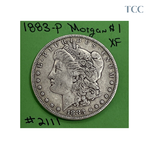 1883-P Morgan Silver Dollar VF Very Fine 90% Silver