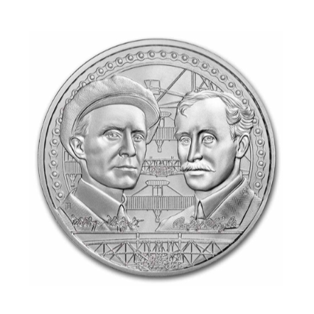2022 Niue 1 oz Silver Icons of Inspiration: Wright Brothers BU