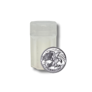 Guardhouse 1/2oz Silver Round Square Coin Tubes