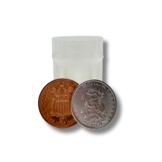 Guardhouse 1oz Round Square Coin Tubes