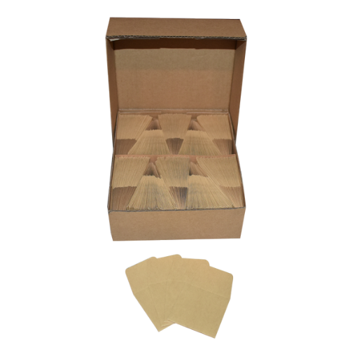 Kraft Paper Coin Envelopes 100ct