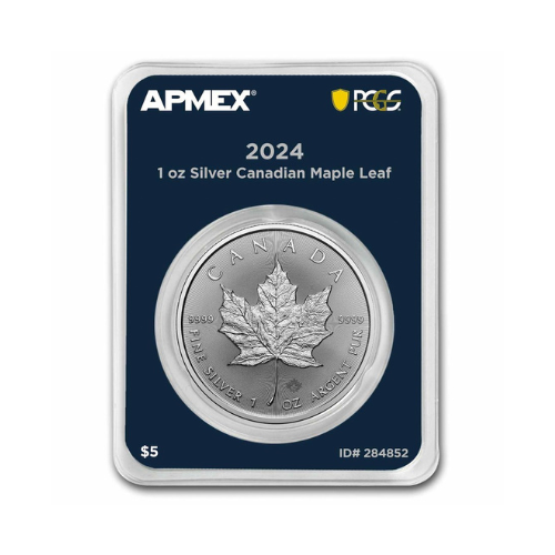 2024 Canada 1 oz Silver Maple Leaf (MD® Premier Single + PCGS FS)
