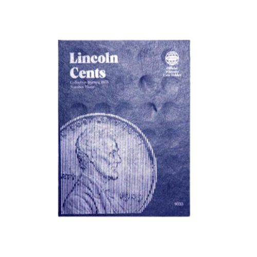 Lincoln Cent No. 3, 1975-2013 Whitman Folder