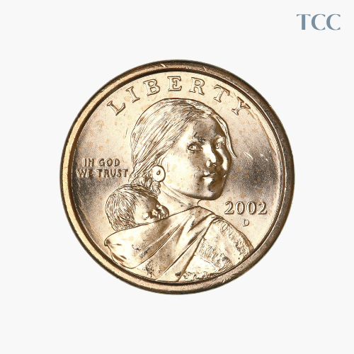 2002 D Native American Sacagawea Dollar BU