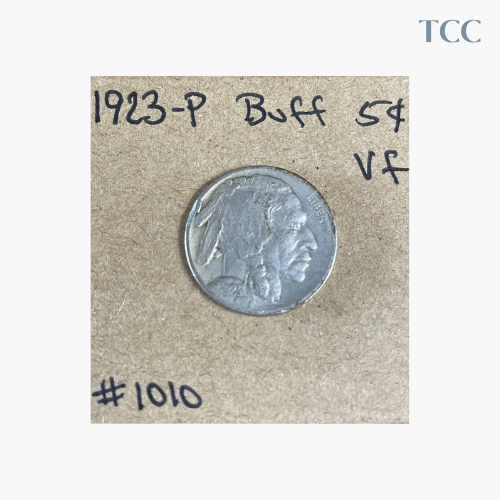 1923-P Buffalo Indian Head Nickel VF Very Fine