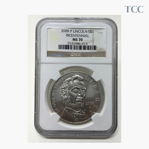 2009-P Abraham Lincoln Silver Commemorative
