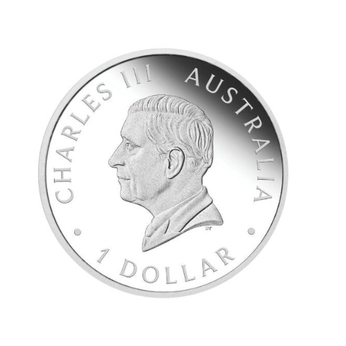 2024 1 oz Australian Silver Kangaroo First Issue Proof Coin