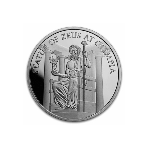 1 oz Silver 7 Wonders of the World: Statue of Zeus at Olympia