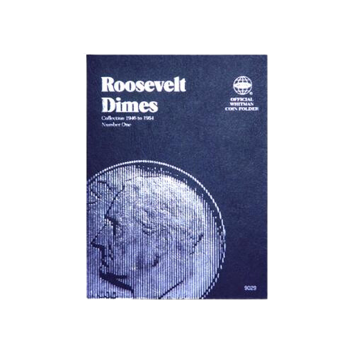 Roosevelt Dime No. 1, 1946-1964 Whitman Folder