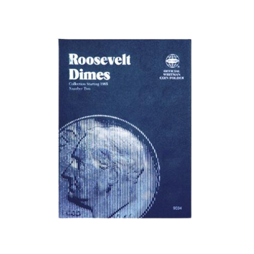 Roosevelt Dime No. 2, 1965-2004 Whitman Folder Tennessee Coin Co