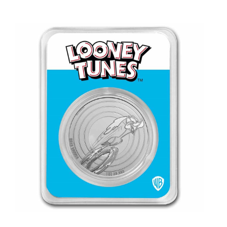 2023 Samoa 1 oz Silver Looney Tunes Road Runner in TEP