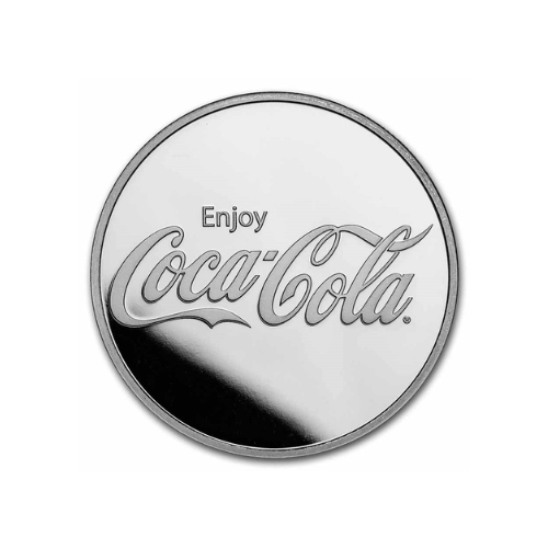Coca-Cola® 1 oz Silver Struck Round