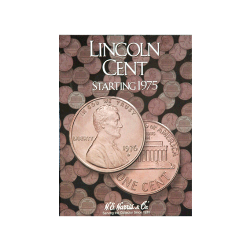HE Harris Lincoln Cent Folder #3 1975-2013