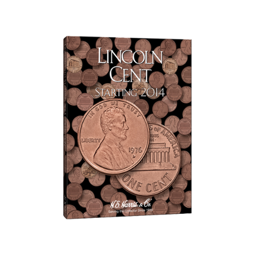HE Harris Lincoln Cent Folder #4 2014-Date