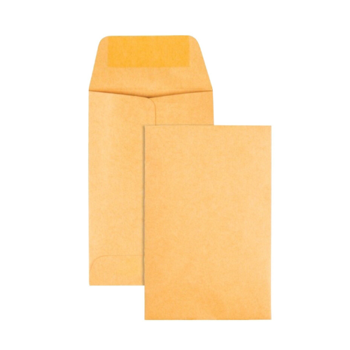 Kraft Coin/Seed Envelopes 100ct