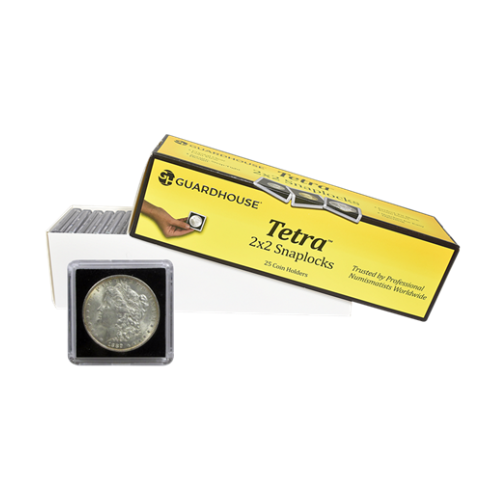 Guardhouse Large Dollar 2x2 Tetra Snaplock Coin Holders