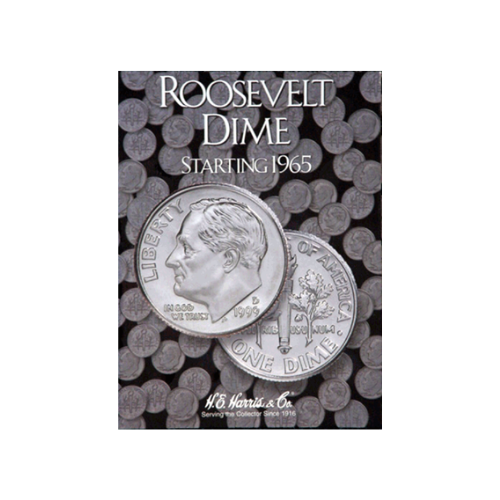 HE Harris Roosevelt Dimes Folder #2 1965-1999