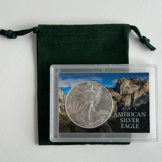 2024 Mountain Forest 1oz American Silver Eagle Gift Set