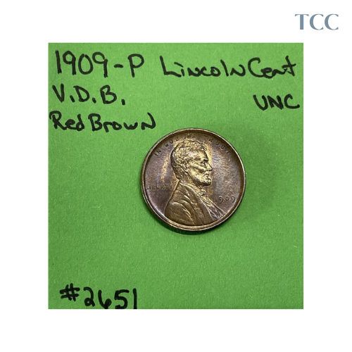 1909-P V.D.B. Lincoln Cent