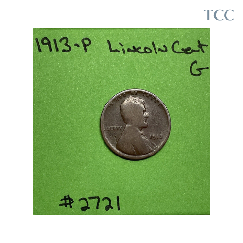 1913 P Lincoln Wheat Cent Good (G)