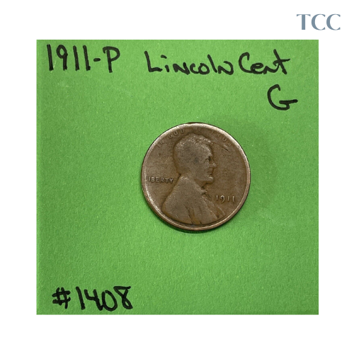1911 P Lincoln Wheat Cent Good (G)
