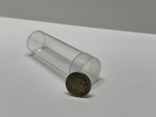Harris/Whitman US Nickels Clear Round Coin Tubes