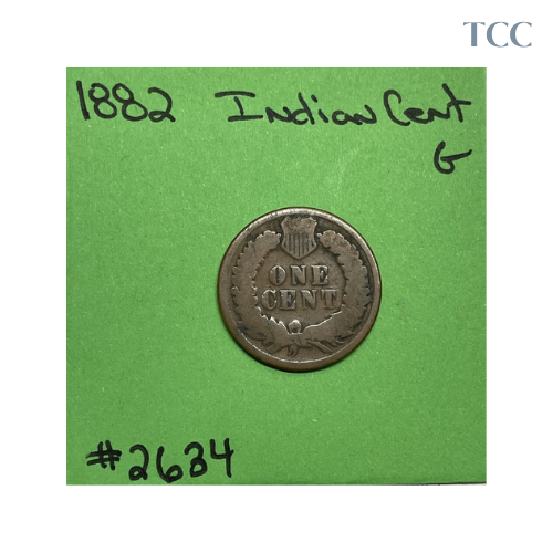 1882 Indian Head Cent Good (G)