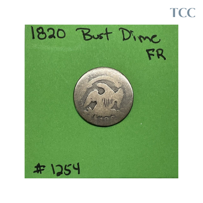 1820 Capped Bust Dime Circulated