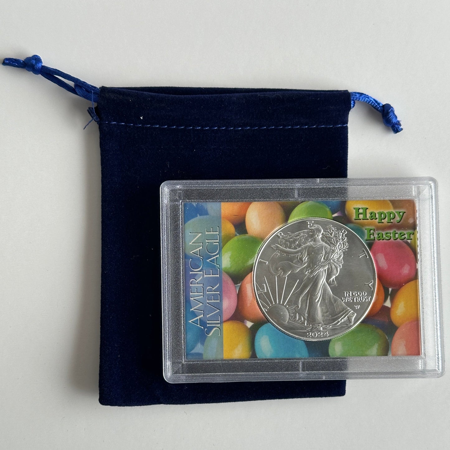 2024 HE Harris Happy Easter American Silver Eagle Gift Set