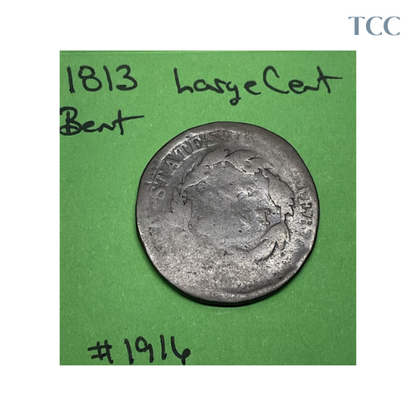 1813 Classic Head Large Cent Tough Key Date