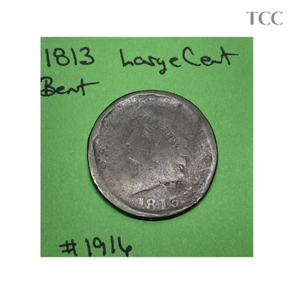 1813 Classic Head Large Cent Tough Key Date