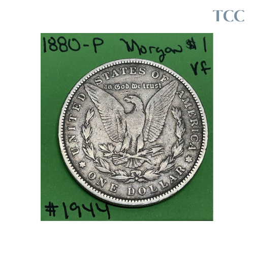 1880-P Morgan Dollar $1 VF