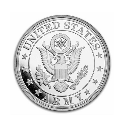 1 oz Silver Round - U.S. Army Seal