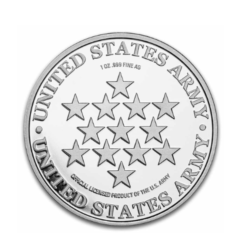 1 oz Silver Round - U.S. Army Seal