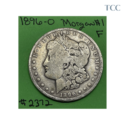 1896 O Morgan Silver Dollar Fine