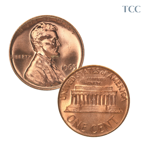 1965 Lincoln Cent Brilliant Uncirculated