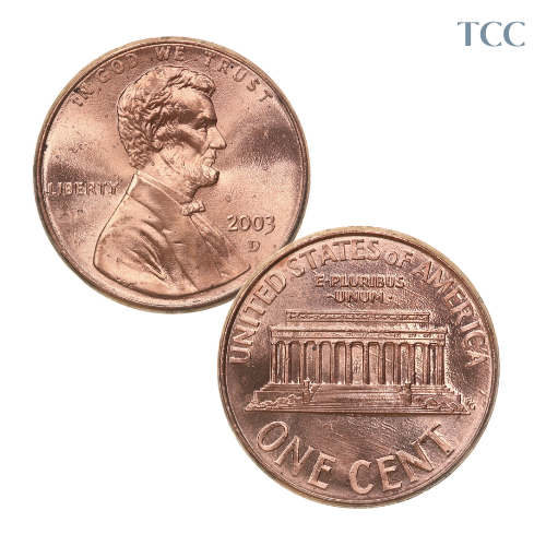 2003 D Lincoln Cent BU Brilliant Uncirculated