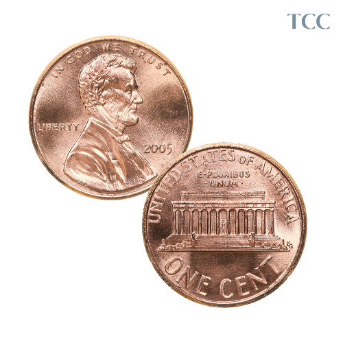 2005 P Lincoln Cent BU Brilliant Uncirculated