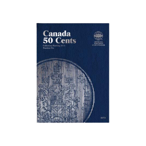 Canadian 50 Cent Folder Vol VI Starting 2014 Whitman Folder