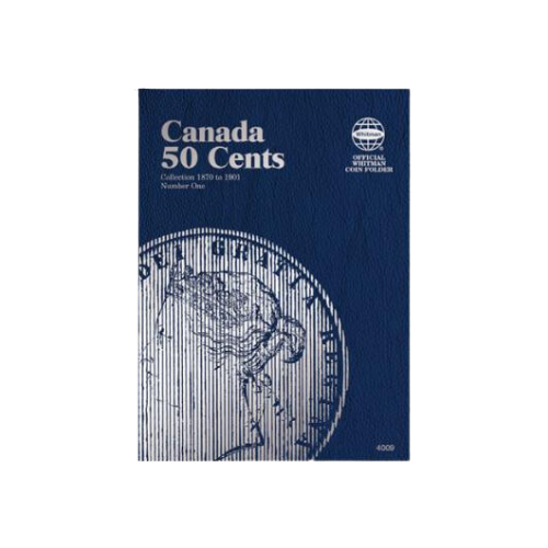 Canadian 50 Cents Vol. I 1870-1901 Whitman Folder